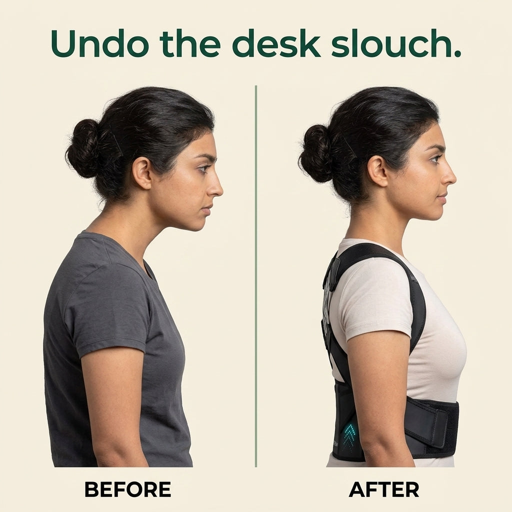 Vaayra Posture Corrector — Shoulder & Upper Back Support Belt